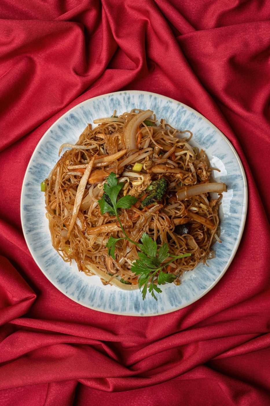 Massa frita salteada